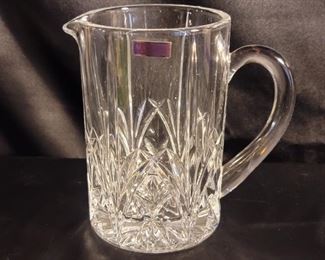 Waterford Marquis 7in Crystal Pitcher, Marked