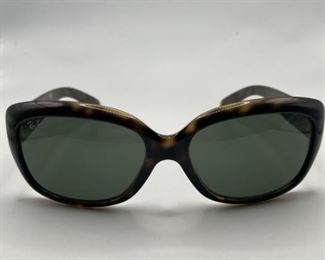 Ray-Ban Tortoise Shell Sunglasses with Case