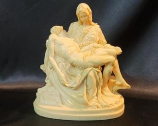 A. Santini after Michelangelo's Pieta Sculpture - Reproduction