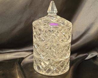 Waterford Marquis Crystal Stacking Canister-Marked