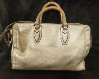 Aimee Kesterberg Shimmering Gold Handbag