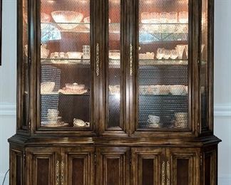 China cabinet lighted