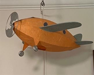 Airplane hanging light