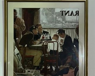 Norman Rockwell print