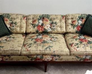MCM sofa with cane sides