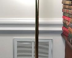 Stiffel brass floor lamp