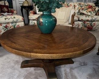 Drexel Woodbriar adjustable height coffee table