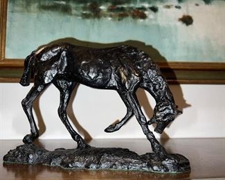 Horse sculpture