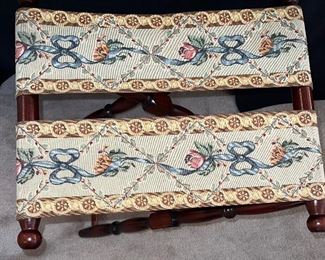 Top view of luggage rack