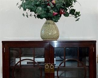 Mahogany credenza (for books or tv)