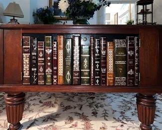 Side view of Drexel Heritage coffee table