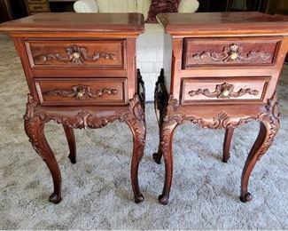 Pair, side tables