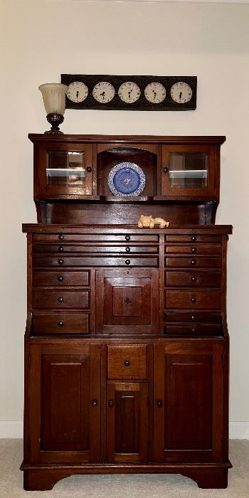 Vintage Dental cabinet