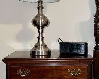 Ethan Allen bed side table