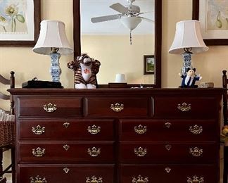 Pennsylvania House dresser and mirror