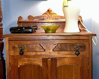 Antique hand carved cabinet