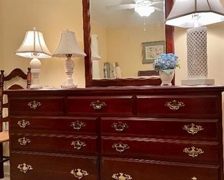 Pennsylvania House dresser & mirror
