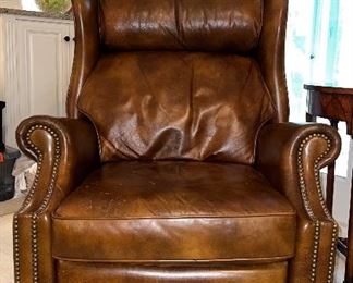 Drexel Heritage leather recliner