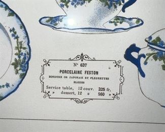 Detail of lithograph