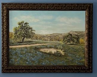 Landscape painting by T. M. Charlton