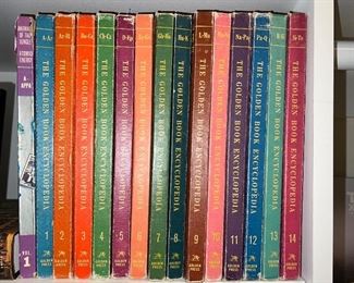 The Golden Book Encyclopedia set
