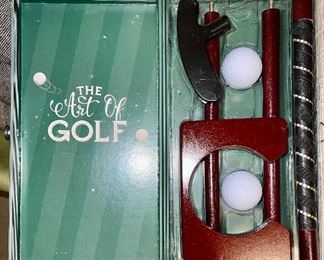 View of contents for putting practice