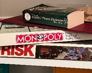 Various board games