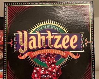 Vintage Yahtzee game