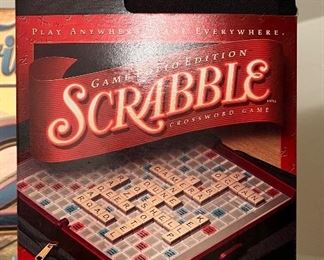 Travel Scrabble game
