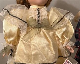 Porcelain doll from Christina Collection