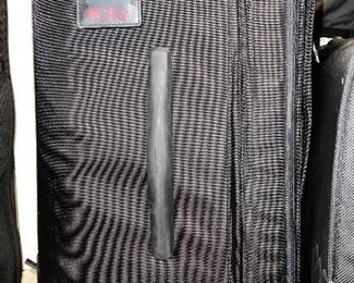 Side view of Tumi luggage