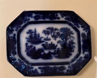 Flow Blue platter