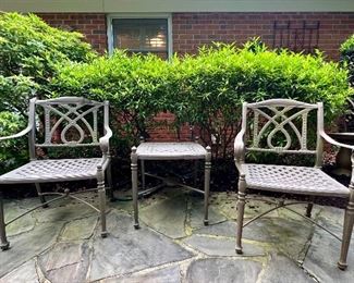 Gen Sun Casual Terrace armchairs (pair) & side table