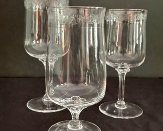 Lenox crystal stemware