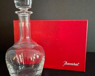 Baccarat crystal decanter