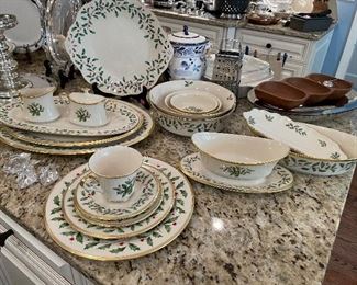 Lenox Holiday china