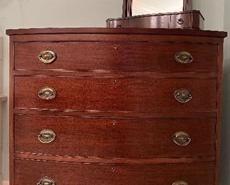 Biggs bow front dresser