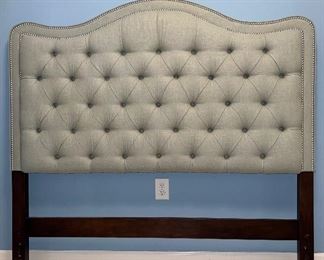 Queen tufted headboard