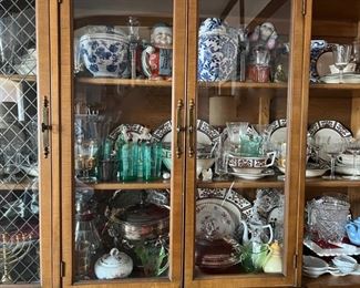 China, glassware, home decor