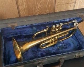 Nice Vintage Brass Trumpet