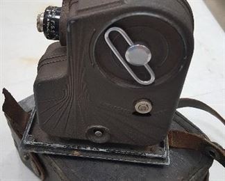 Small vintage movie camera