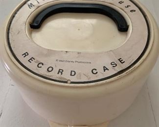 M-I-C-K-E-Y  M-O-U-S-E...vintage 45 rpm case