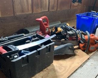 Tools, including Husqvarna  Chainsaw