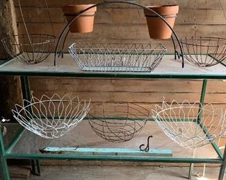 Wire for the garden, chic and so much better than plastic