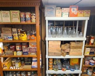 LIFELONG ADVERTISING COLLECTION FEATURING HISTORIC RECREATION OF RUDY'S GENERAL GROCERY STORE