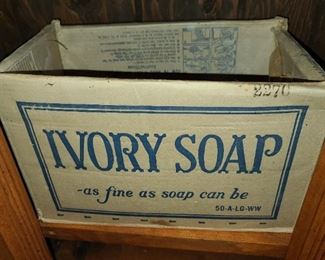 Vintage Ivory Soap Case