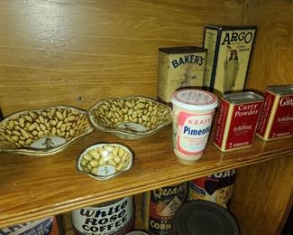 Vintage Mr.Peanut Bowls