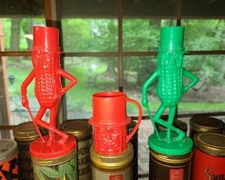 Vintage Mr.Peanut Banks & Cup