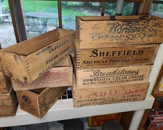 Vintage Cream Cheese Breakstone Boxes