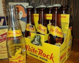 Vintage White Rock Water Case